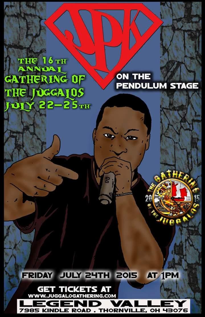 JuggaloNews's tweet photo. #GOTJ2015 July 24th. 1pm #pendulumstage #Fam #BeThere #KnowDatt http://t.co/4FiQz4zis6