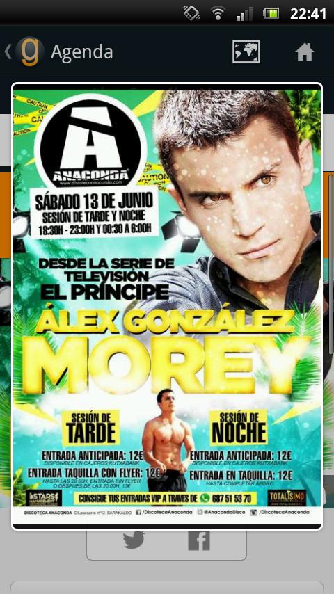 gauapp's tweet photo. #Barakaldo Sorteamos 2 entradas VIP para conocer a Alex Gonzalez Morey en @AnacondaDisco ! RT &amp; FOLLOW! http://t.co/eLj6tIUZmd