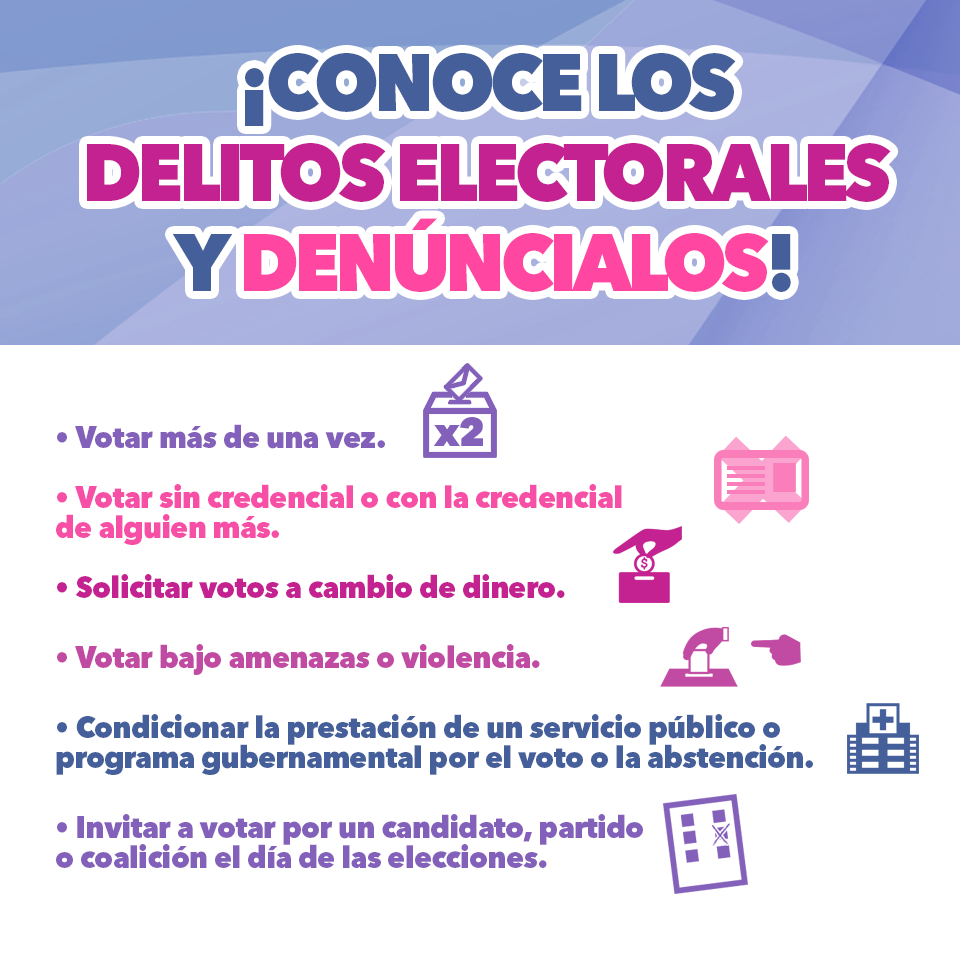 anarosapayan's tweet image. Denunciar cualquier delito electoral es tarea de todos. -dcAR