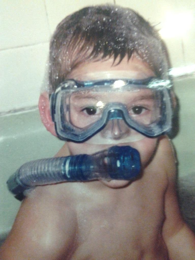 Congrats to this guy for graduating! #scubasteve  @calebzharlan