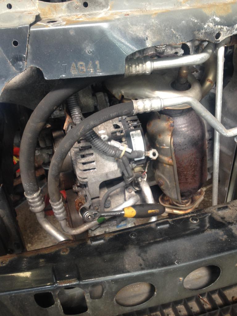 maolfold's tweet photo. All this just to change an alternator!!! #Toyota #alternativeCAP http://t.co/c6ilZ6obGp