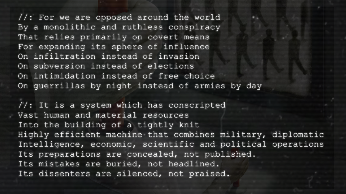 CanSymmetry's tweet photo. "[JFK]", from Drones (2015)
https://t.co/l7u0UZE3eh  #musebot