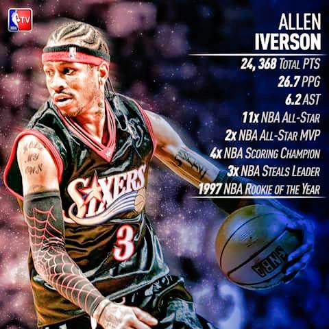 Happy birthday Allen Iverson !  