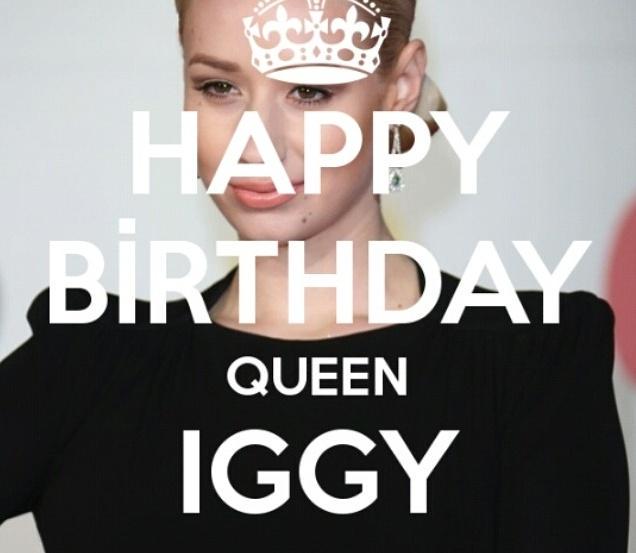 Happy birthday Iggy Azalea  