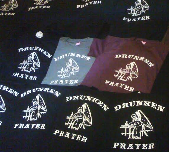 Drunken Prayer shirts
#drunkenprayer #avlart #screenprinting #tshirt #monkeyfistdesign