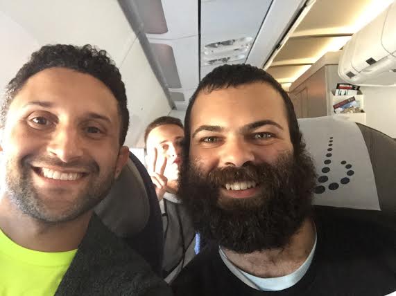 shorashim's tweet photo. Our #LGBTQ Israeli Pride Experience group is officially in route to Israel! #Taglit #Shorashim #Bus557 #TelAvivPride http://t.co/rqUoQ4I3SJ