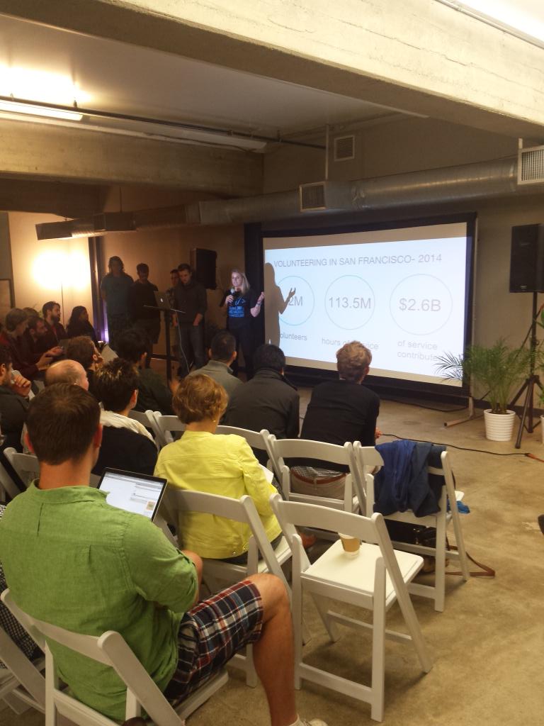 SFbrigade's tweet image. Volunteering in SF stats with #pinch. #hackforchangeSF project.