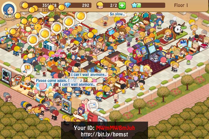 Addicted to #HappyMallStory! Play together! ID: MWmMWBmJuh <a href="/HappyHappyLabs/">Happy Labs</a>