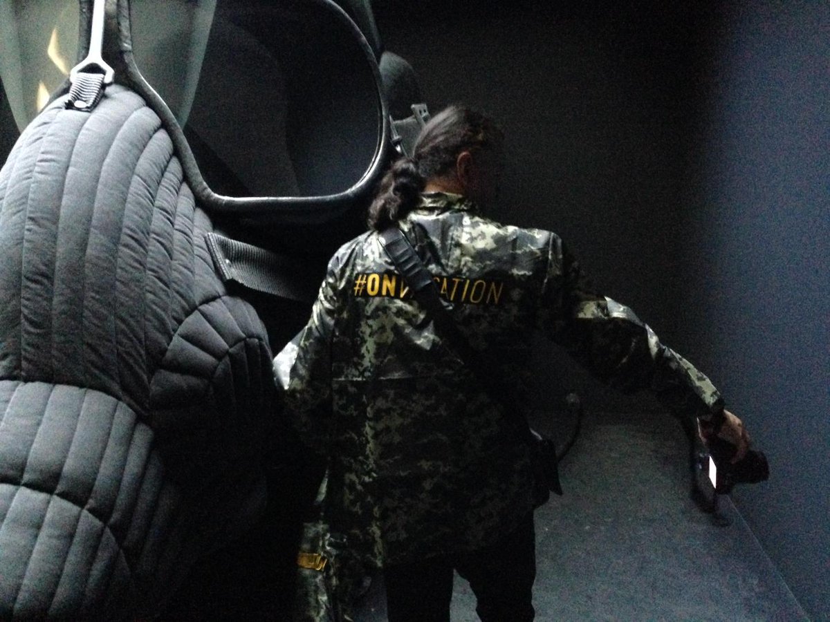 greggchadwick's tweet photo. Protest against Russian invasion of Ukraine at Russian Pavilion at Venice Biennale 2015 #onvacation http://t.co/vKCfTY4yzJ