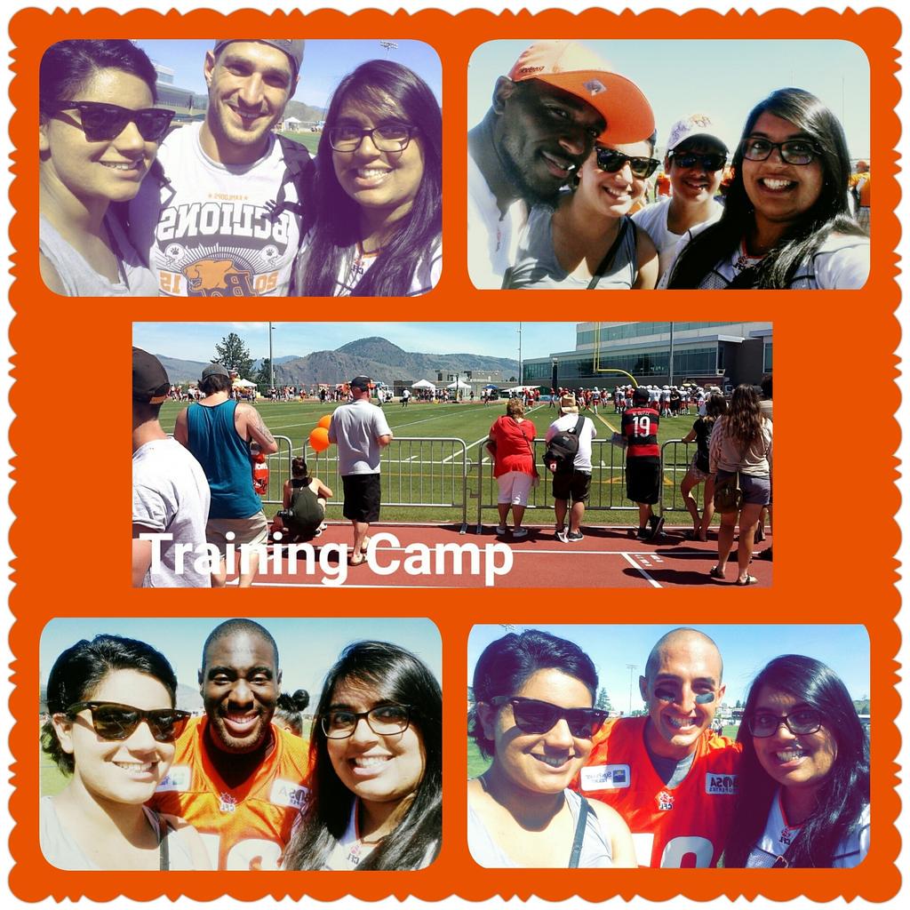 MMann21's tweet photo. All smiles at the BC Lions Fan fest @jrak45 @iannuzzimarco @ryan_4real21 @SGore85 #roadtripweekend #Kamloops #TRU http://t.co/sO4o1Mbard