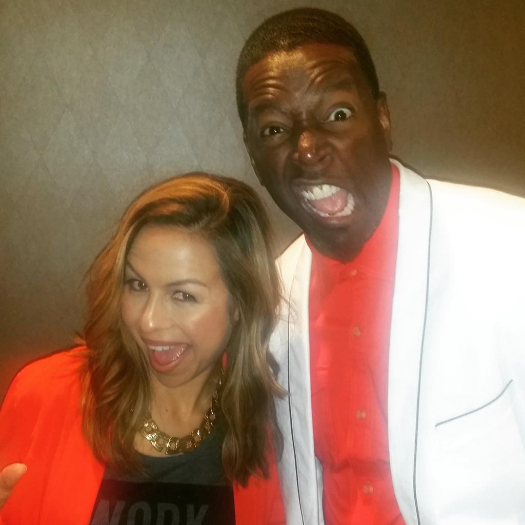 IAmDeanEdwards's tweet photo. Klowning in @ChicagoImprov #GreenRoom w/ @realbonquiqui & #Deanzel! (@anjelahjohnson)
#Funny #Futhamuckas #CHICAGO http://t.co/8YHoMxqRQy