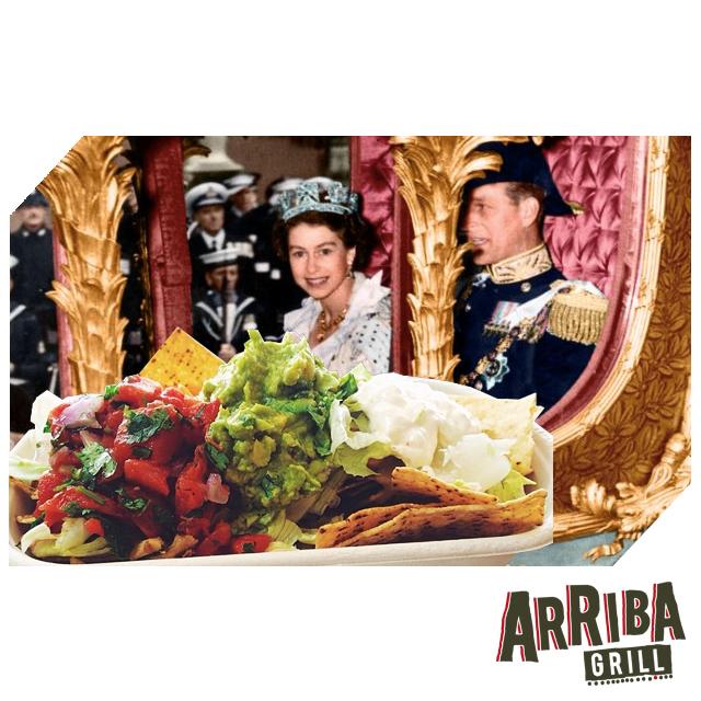 Happy Birthday Queen E! LIKE for a chance to WIN a $100 Mexican takeaway feast. All Arriba stores are OPEN today!