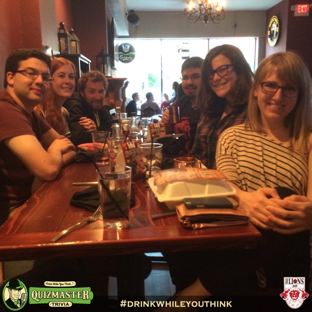 @breaheth  @ThreeLionsPub Wizards and Witches quizzing for Harry Potter glory!!!