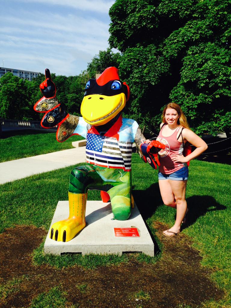 AlyssaNicole987's tweet photo. Great day for orientation 😍 #IowaStateORI http://t.co/4VXxN69Q65