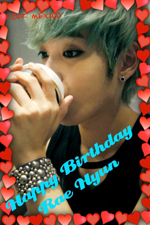 Happy BirthDay Rae Hyun Feliz Cumpleaños 8/06 CG8SOYjUgAASPew