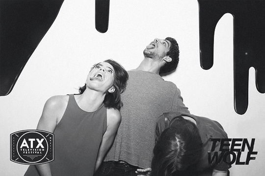 TeenWolfDaily's tweet photo. Some #TeenWolf photobooth pics from #AXTFestival of these cuties (via http://t.co/670q9DqpmU) http://t.co/kFsae9c3m6