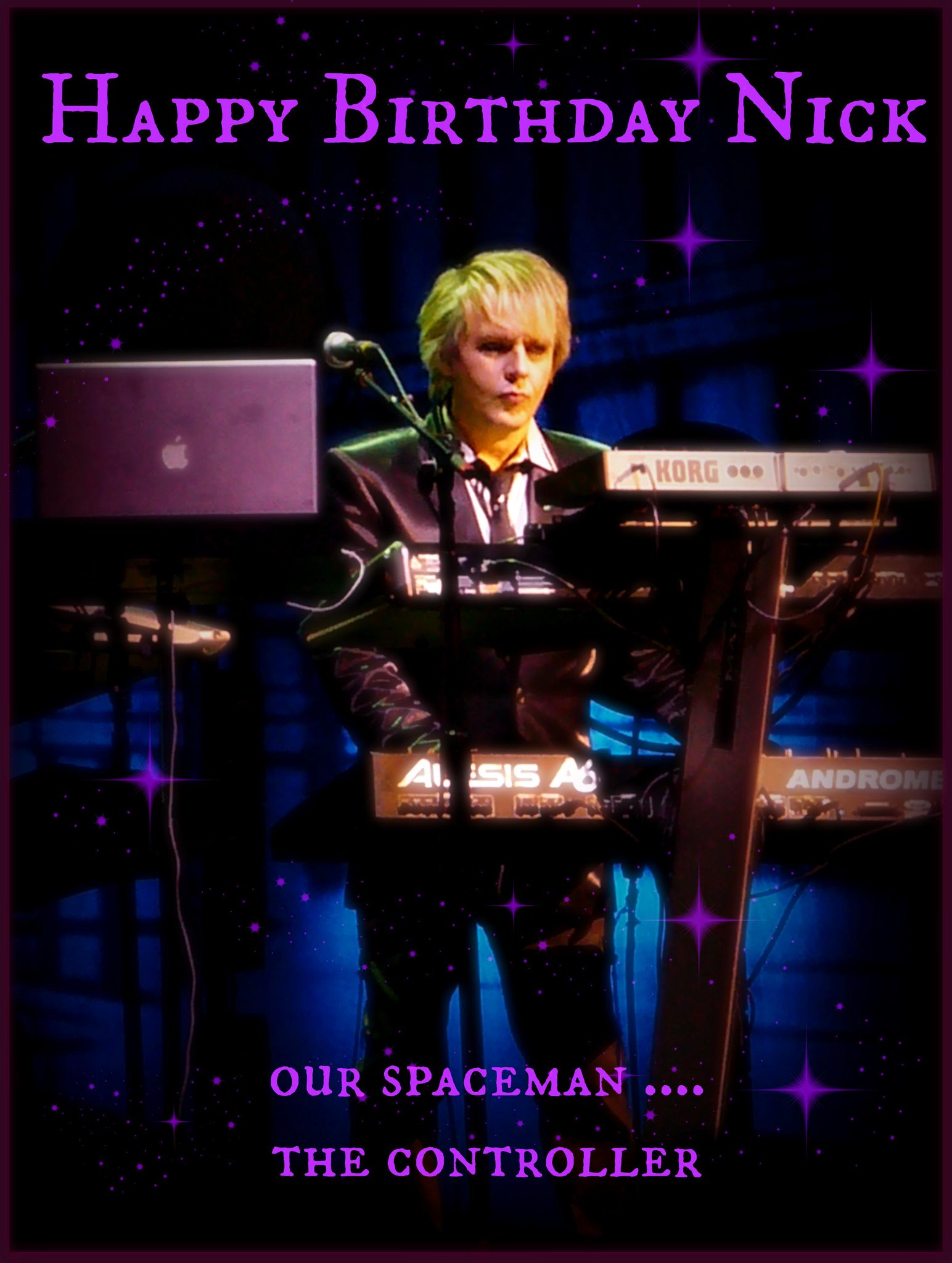 Happy Birthday to the fabulous Nick Rhodes xx oo  