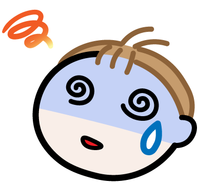 ゴゴン ストック種まき期 熱中症でクラクラっとしている顔のイラスト Http T Co Dtaou7xynb Http T Co Gehbwp16bp Http T Co Baj8jpv3vk