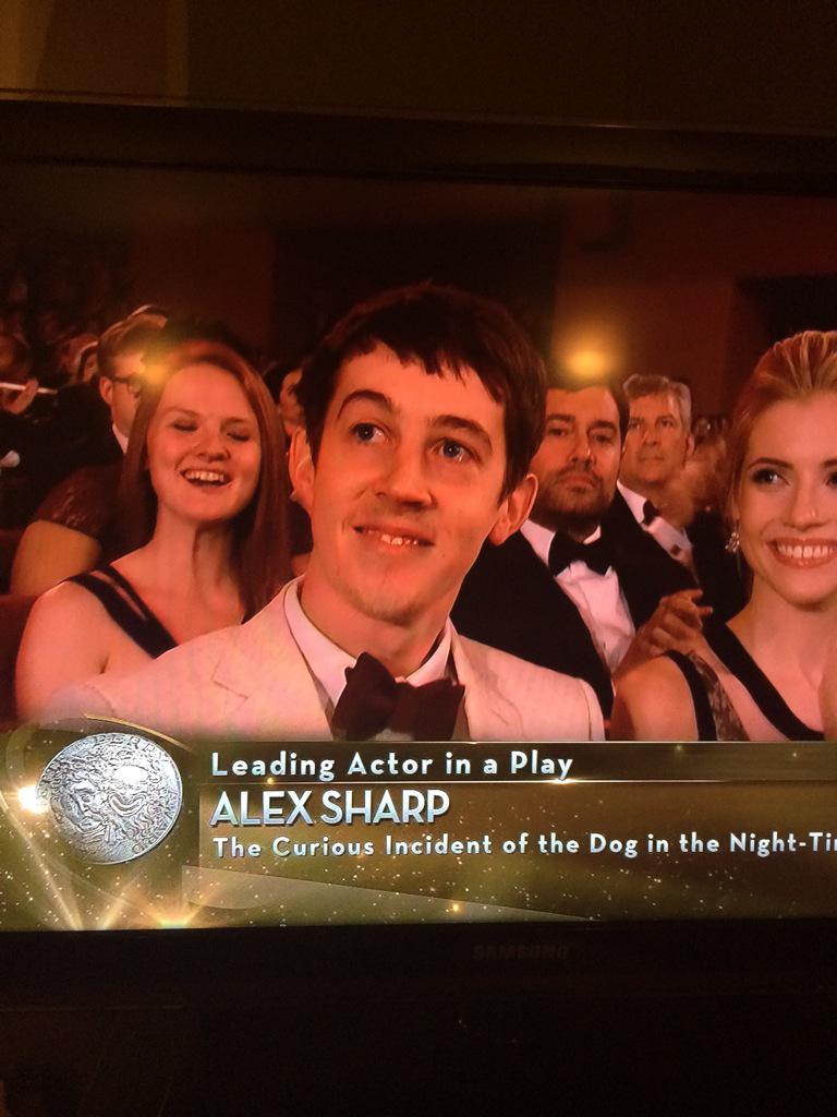 Rosepink2's tweet photo. MVP @broadwaycom #TonyHunt http://t.co/PKYD1KYLnY