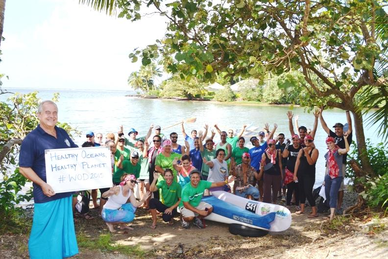 SprepChannel's tweet photo. 30 kilos of waste at Taumeasina Bay #Samoa for #WorldOceansDay clean up w #SRPEP & partners http://t.co/kXn8mc8ice http://t.co/s3Zid9Br6j
