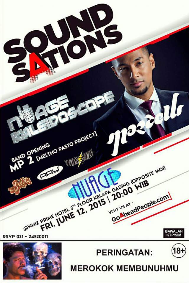 #thisfriday#12june2015#nuage&amp;soundsations#present#nuagekaleidoscope#specialgueststar#MarcellSiahaan#comeandjoin