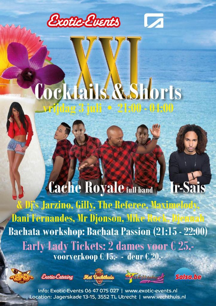 Cache Royale ft <a href="/irsais/">Ir Sais</a>  3 Yuli voor 1 avond in Utrecht