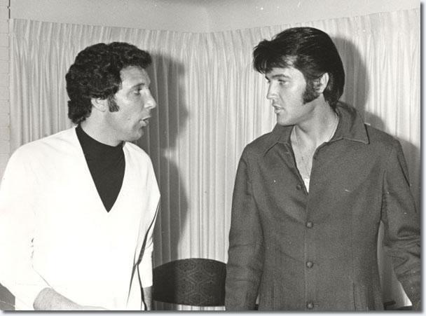 Happy birthday to Sir Tom Jones!! (for yesterday)

Here is the King with the other King. 

  
