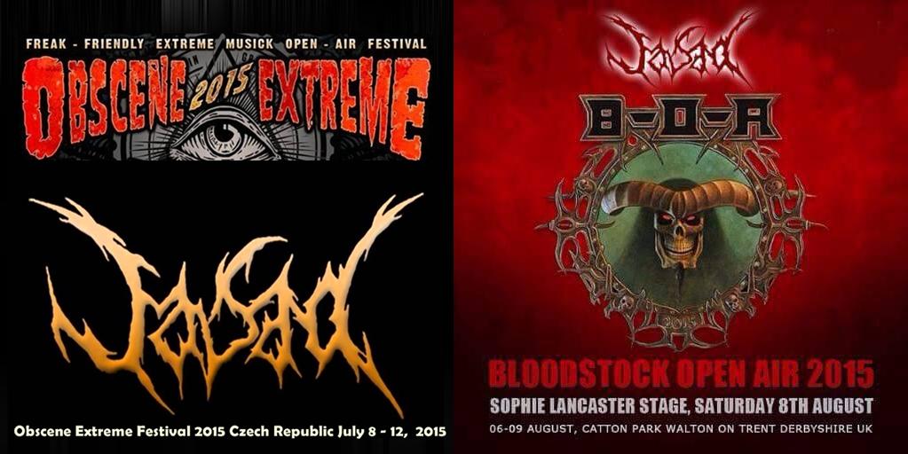 Jasad [<a href="/Jasad_bdm/">JASAD OFFICIAL</a>] Live @ Obscene Extreme 2015 (Czech) &amp; Bloodstock 2015 (UK) #TotalBerisik <a href="/manjasad/">ᮙᮔ᮪ ᮏᮞᮓ᮪</a> \m/