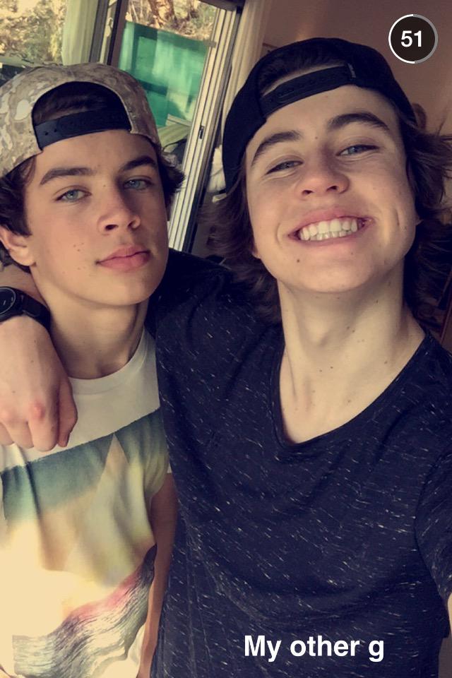 HAPPY BIRTHDAY TO MY BABY HAYES GRIER I love you so much and enjoy being 15 