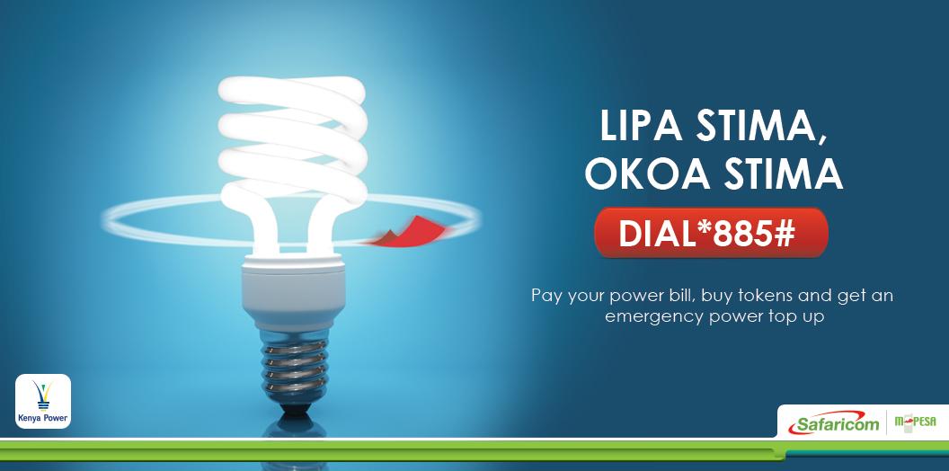 SafaricomPLC's tweet photo. Dial *885# to borrow any amount based on your pre-determined credit limit. #OkoaStima http://t.co/WKrV6nqTIH http://t.co/uWxzEjTn3r