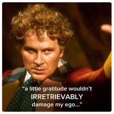 Happy birthday to Colin Baker!
Birthday?...Birthday??...BIRTHDAY??! 