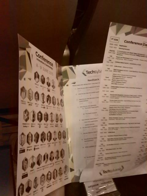 GSCharlotteB's tweet photo. #techsylvania orientation and info and great coffee from #troffee smart machine http://t.co/Fdp6keJpQ0