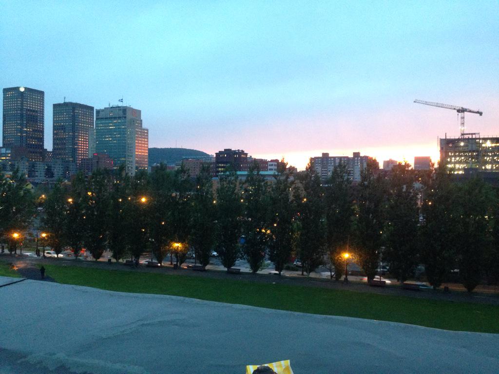 Montreal, what a fantastic city!! Thanks for having us!! @BLOODHOUND_SSC #GREAT
