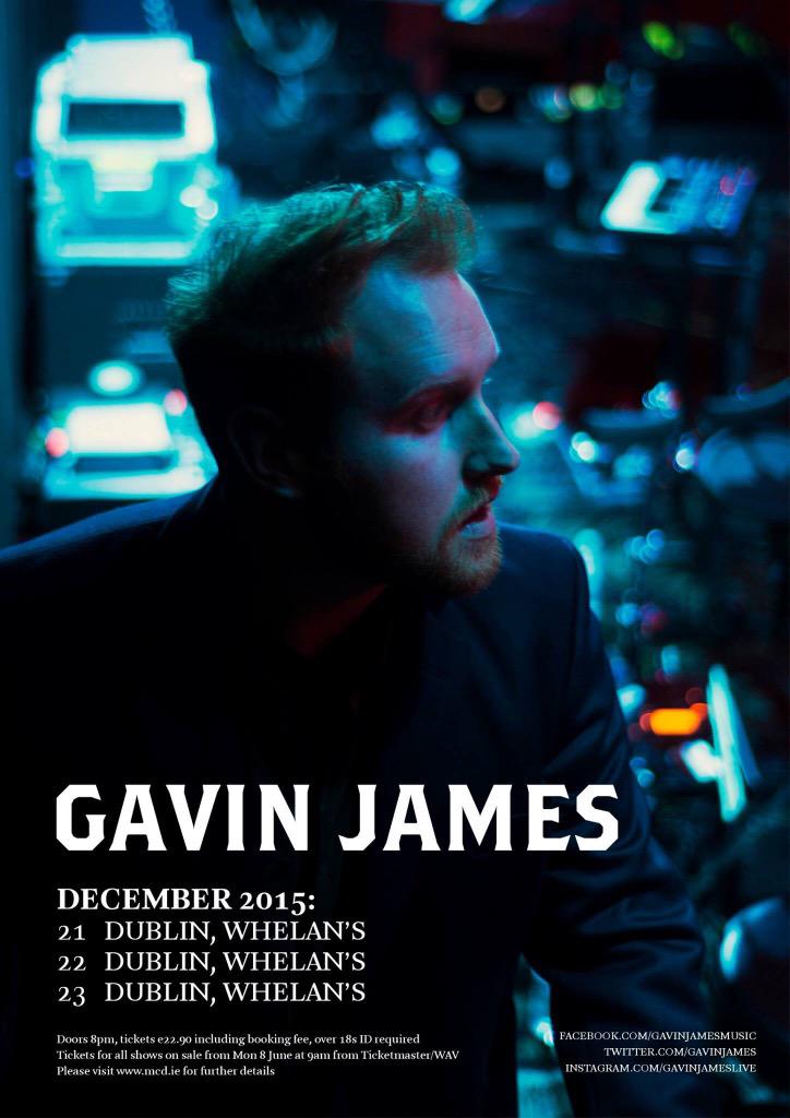Gavin James tweet media