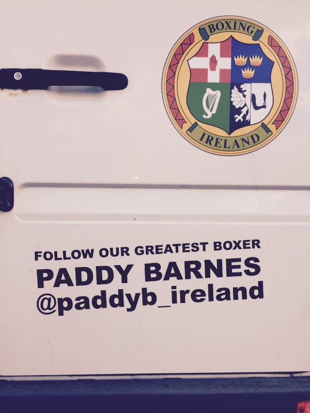 WTF is this........ @paddyb_ireland #boxingireland