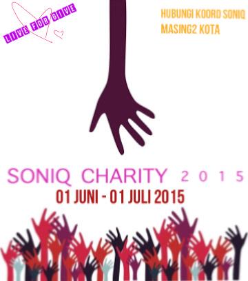Alhamdulillah tahun ini diadakan kembali #SoniQCharity2015