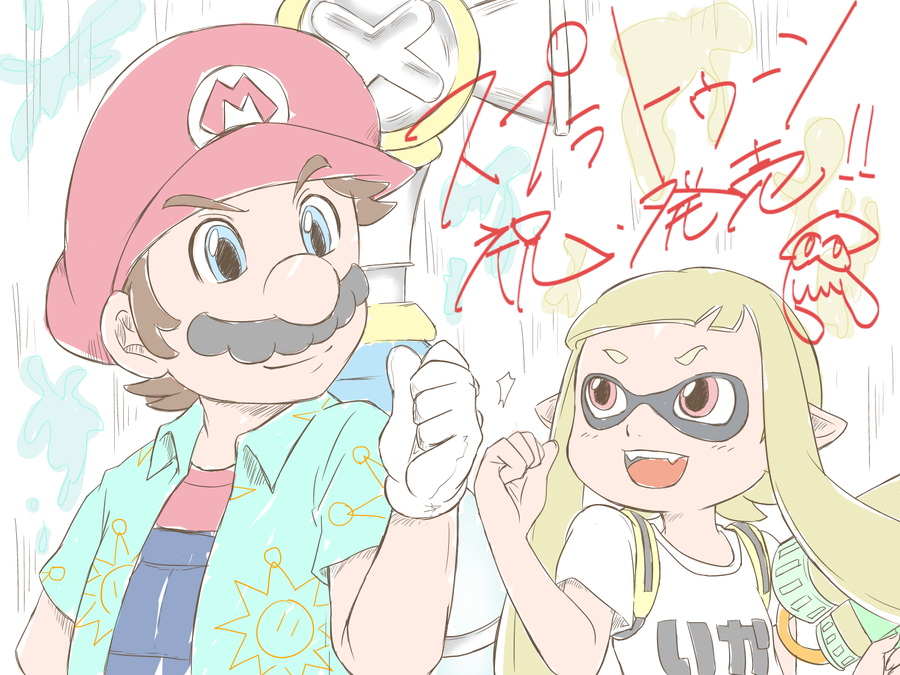 3 3 スプラトゥーン祭り ポップでキュートなイカガールイラストまとめ Kai You Net