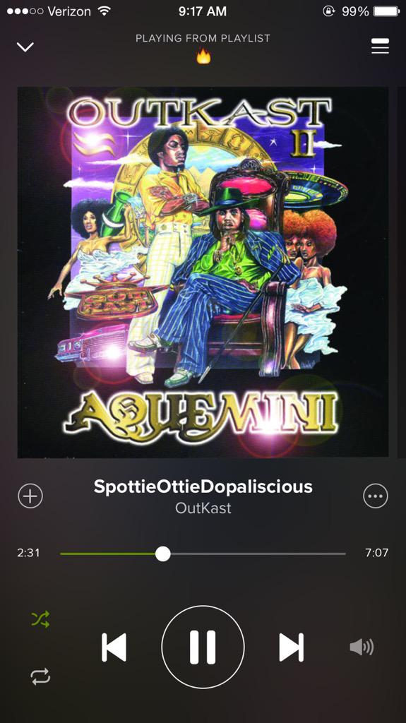 Happy Birthday to \"André 3000
A.k.a. Possum Aloysuis Jenkins
A.k.a. Dookie Blossum Gain the 3rd
Funk Crusader\" 