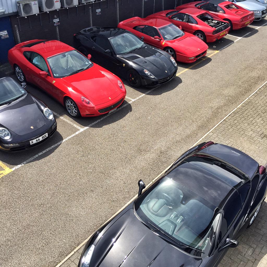We're completely full today at <a href="/SBR_Eng/">SBR Engineering</a>! At least it's a sunny day sbraceengineering.com