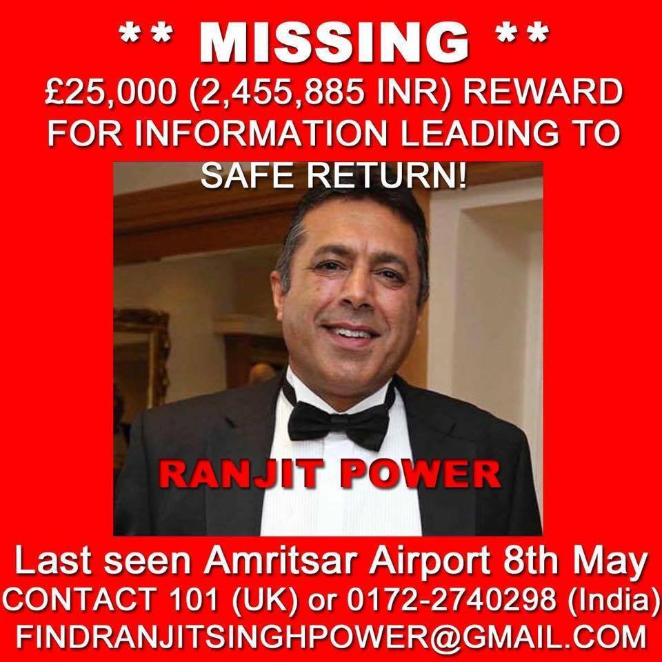 FINDRANJIT's tweet photo. @WBAFCofficial PLEASE RT *MISSING* RANJIT POWER #Wolverhampton Father LAST SEEN #Amritsar 8/5 #FINDRANJIT #FINDPOWER http://t.co/yTSNoNOA9I