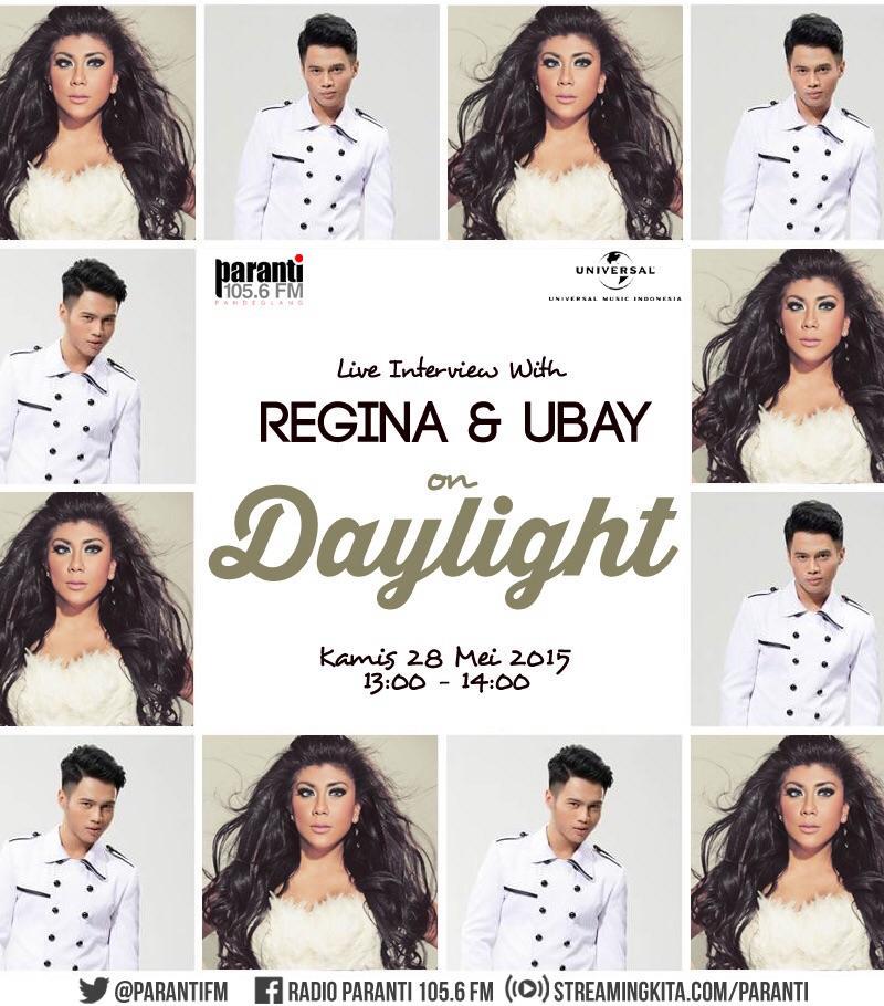 Stay Tune temans  28 Mei 2015 jam 1 siang bakal live interview w/ <a href="/reginaivanova4/">Regina Ivanova</a>  @PARANTIFM 
streamingkita.com/paranti