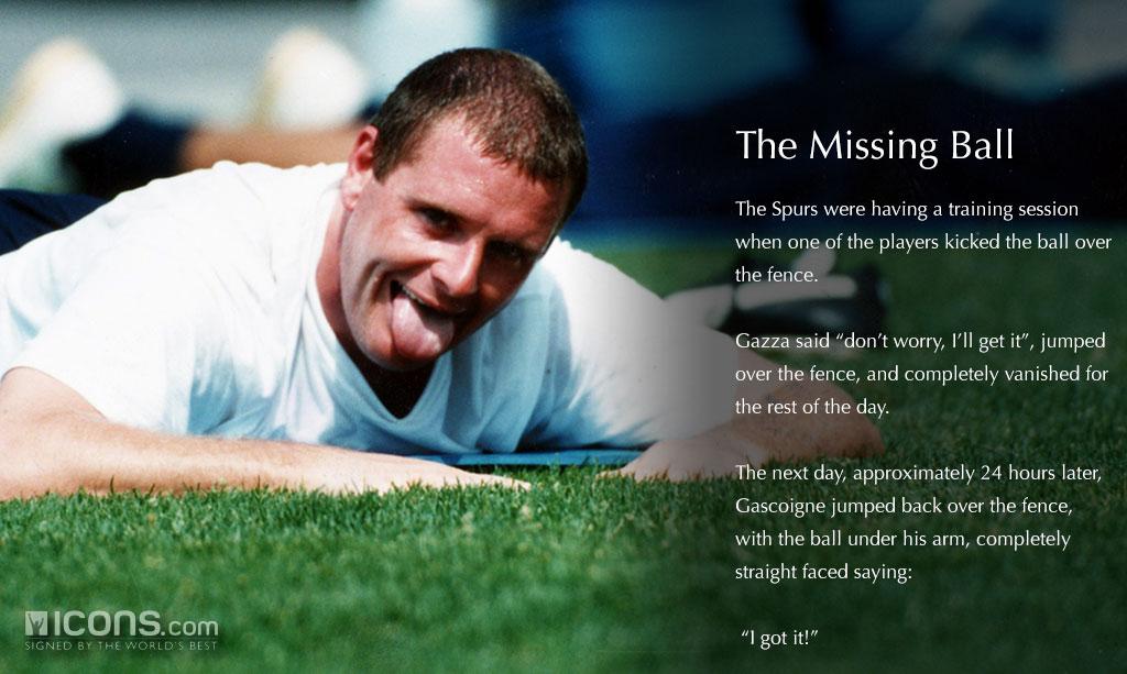 Happy 48th birthday to Paul Gascoigne! 