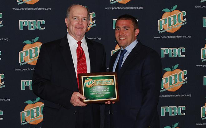 PeachBelt's tweet photo. Congratulations to our PBC Athletic Training Staff of the Year at @YHCAthletics! http://t.co/kWkowrZdZn http://t.co/eqwcJoWO0p