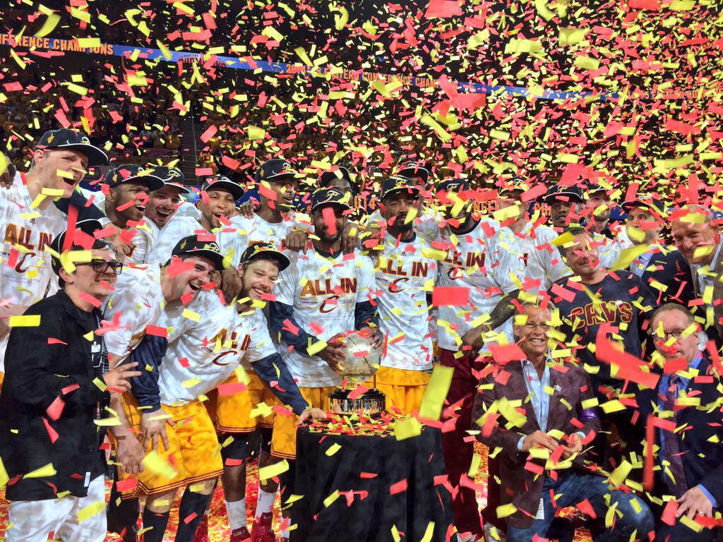 pattyjdarling's tweet photo. Congrats Cavs!! http://t.co/fNHdpmSbzl
