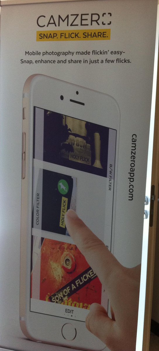 Sortpad's tweet image. Meet @Camzeroapp at #Pioneers15 @Pioneers tomorrow to see the #flickingawesome #photo #editing #app #GoldenFlicker