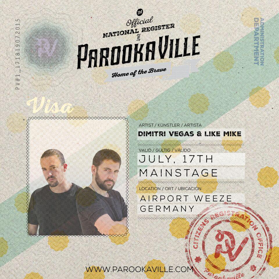 dimitrivegas's tweet photo. #Germany, Who's joining us on July 17th at @PAROOKAVILLE !? #SmashGermany @likemike http://t.co/P1AzI0xkqs