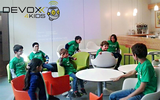 Place aux enfants pour la prochaine édition #Devoxx4Kids à #Angers le 13 juin à <a href="/We_Forge/">WeForge</a> mainelabs.fr/evenement/devo…