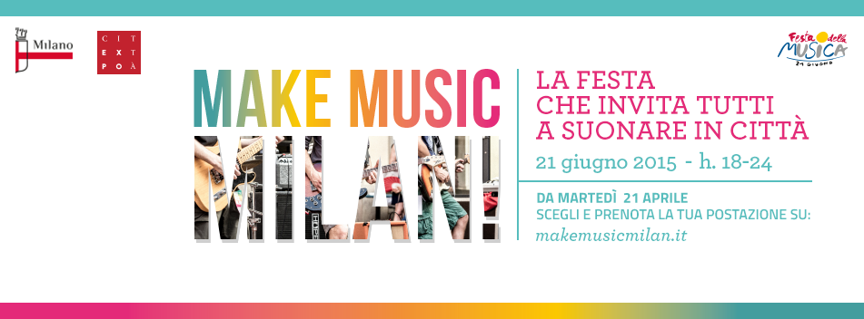 NoWordsEvents's tweet image. 21 giugno 2015 @MakeMusicMilan #festadellamusica #Milano #buskers makemusicmilan.it