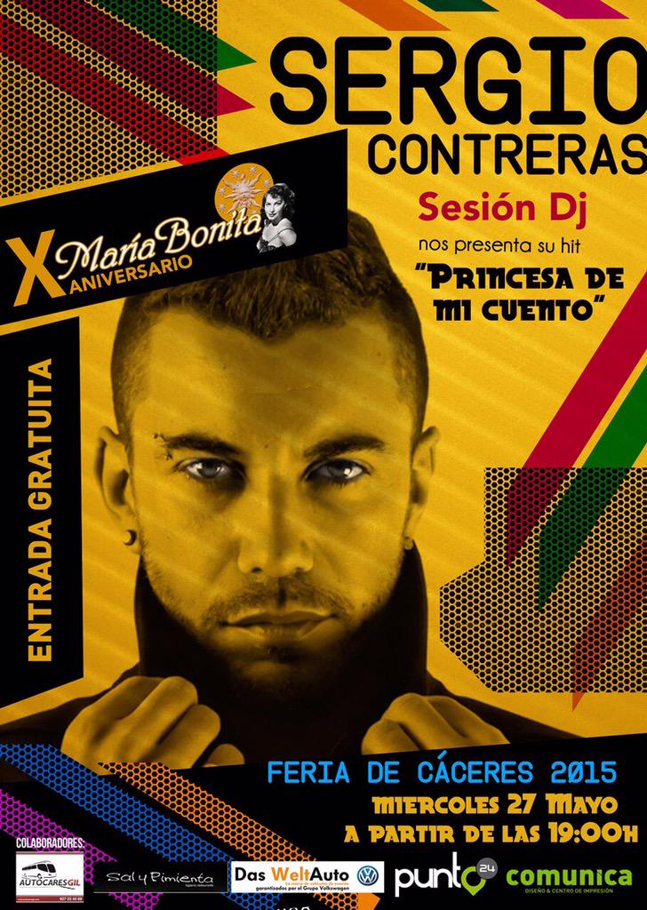 MariaBonitaCC's tweet photo. Venga que inauguramos las FERIAS
Vente de cañeo a partir de las 13:00
Y esta tarde... 
@Sergi0Contreras
@CristianATM http://t.co/bzGk74Wo4T