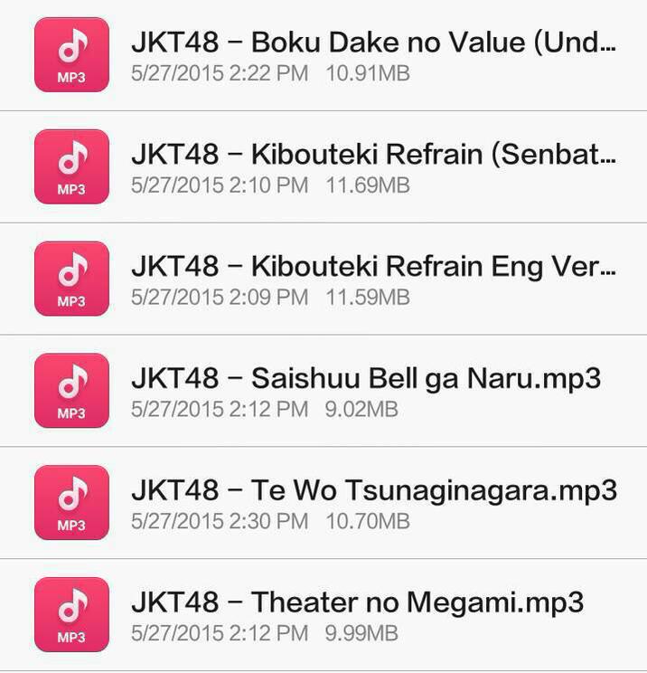 AOC_Operational's tweet photo. Track list song Single 10 JKT48 " Kibouteki Refrain " #agentBLI http://t.co/ZBeZENtECV